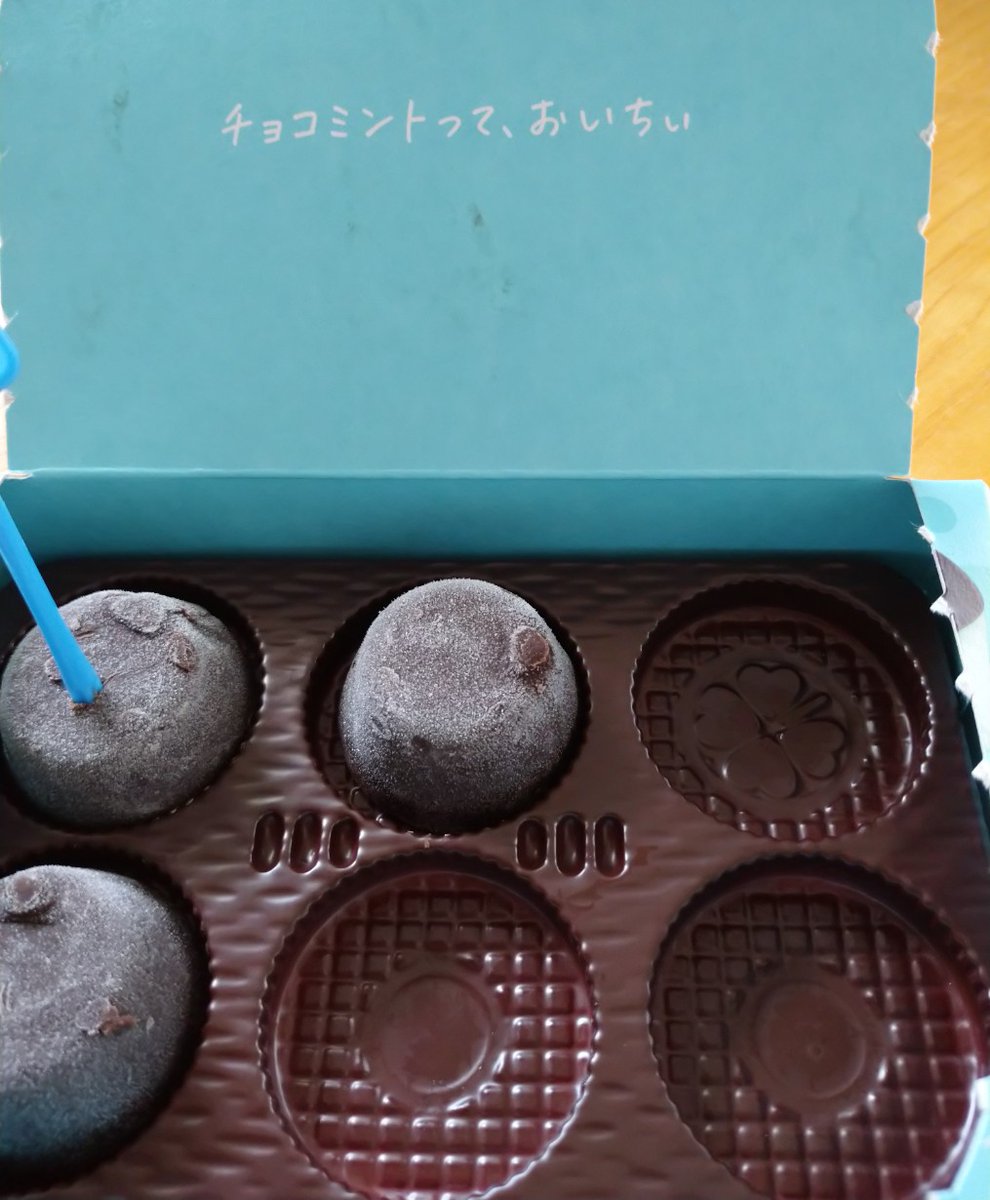 チョコミント大好き🍃

以前 星形のピノに出会えましたが
今回は💓型 Ｏ(≧∇≦)Ｏｲｪ―
あと…
普通のピノでもトレ―に四つ葉🍀の物もありますからねぇ🎵

#チョコミン党
#ピノ
#ハート型