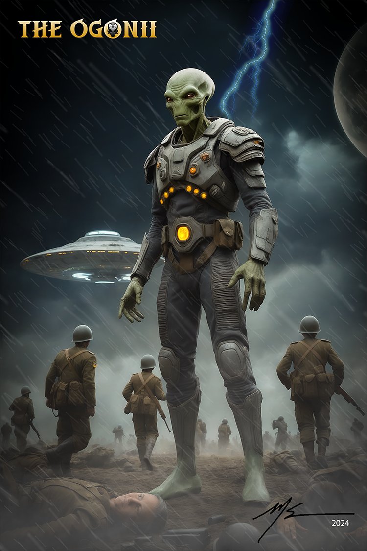 1wayai's tweet photo. A chilling rumor echoes through history: a master race of the Ogonii Aliens made their first, secret contact in Germany, 1944. Now, after decades of silence, they return in 2024. Brace yourselves. #aliens #crypto #alienfoe
https://t.co/fkLny3FWG9 https://t.co/RdSboiwmWO