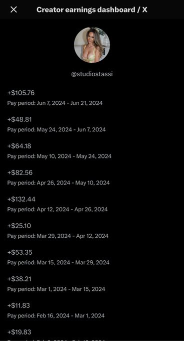 Still don&rsquo;t understand the Twitter payouts at all (posting payout history for transparency)  But ty Elon