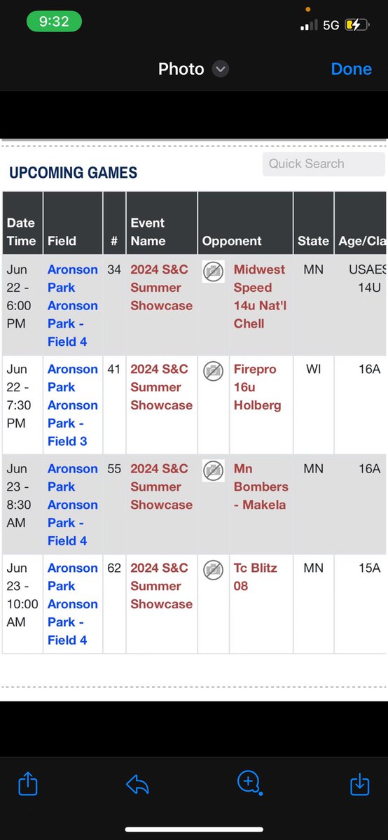 Here’s my updated schedule for the rest of the weekend!!