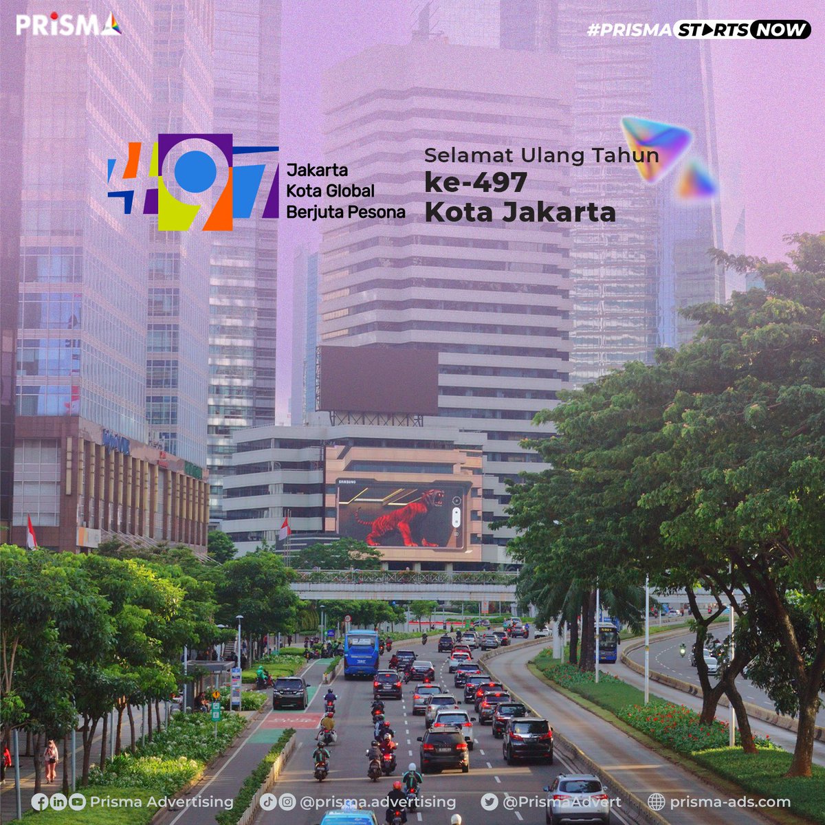 Makan pepaya
Sambil bercerita
Selamat ulang tahun ya, Jakarta tercinta 🫶🏼

#PrismaAdvertising #prismaSTARTSnow #HUTDKI497