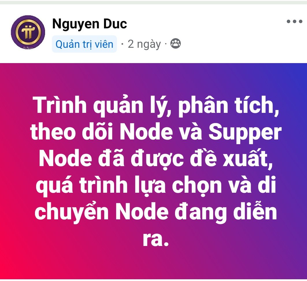 ntdland2019's tweet photo. Hãy tôn trọng anh ấy "KOSASIH"
Hãy biết cách tôn trọng người đã cống hiến rất lớn cho mạng Pi có hôm nay.

2 ngày trước đã nâng cấp hệ thống Pinode.
Nếu bạn vẫn không tin anh ấy là thành viên PCT thì hãy vào hồ sơ Pi-app xem có cập nhật nào về Node hay không https://t.co/01UkmF5jnf