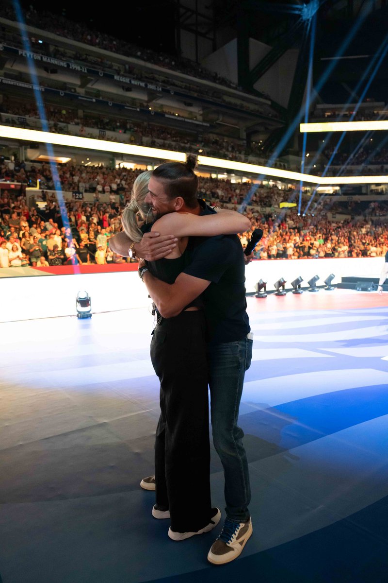 Been too long MP. Love how this meet reunites our community! #swimtrials24 <a href="/MichaelPhelps/">Michael Phelps</a>