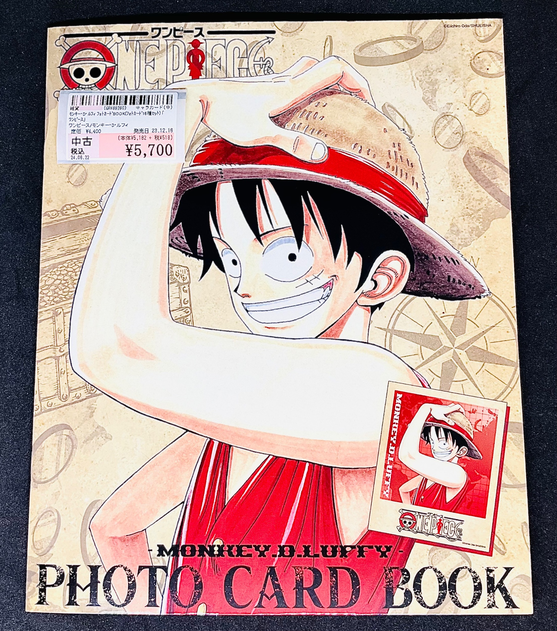 ワンピース　フォトカードBOOK 全16種　モンキーDルフィ ワンピース フォトカードBOOK 全16種 モンキーDルフィ - メルカリ