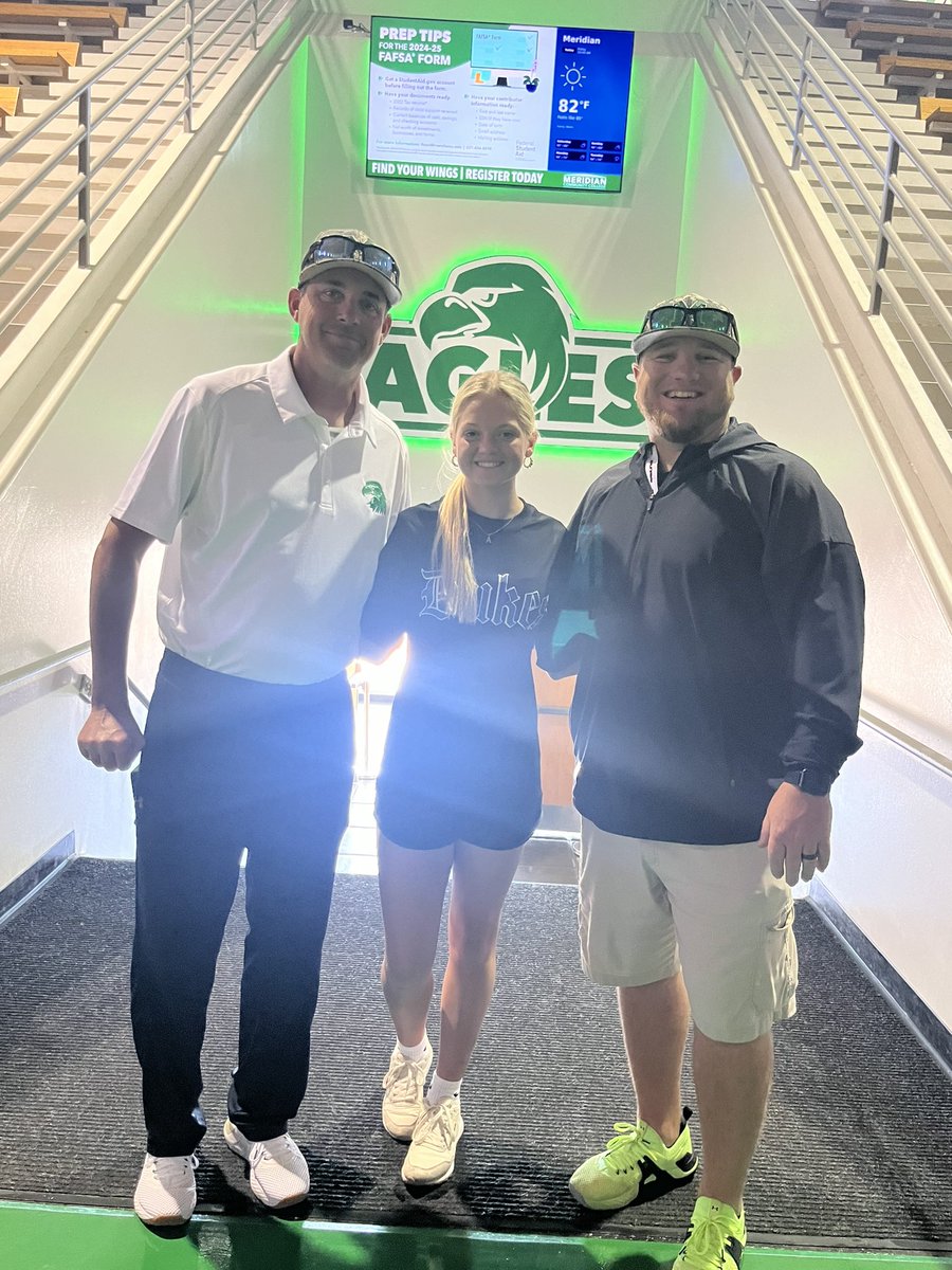AddiGalloway36's tweet image. Thank you @MCCEaglesSB for the great visit today.  Loved every minute of it. 

@DukesNorth2025 @WFGulfCoast 
@LanceGalloway8