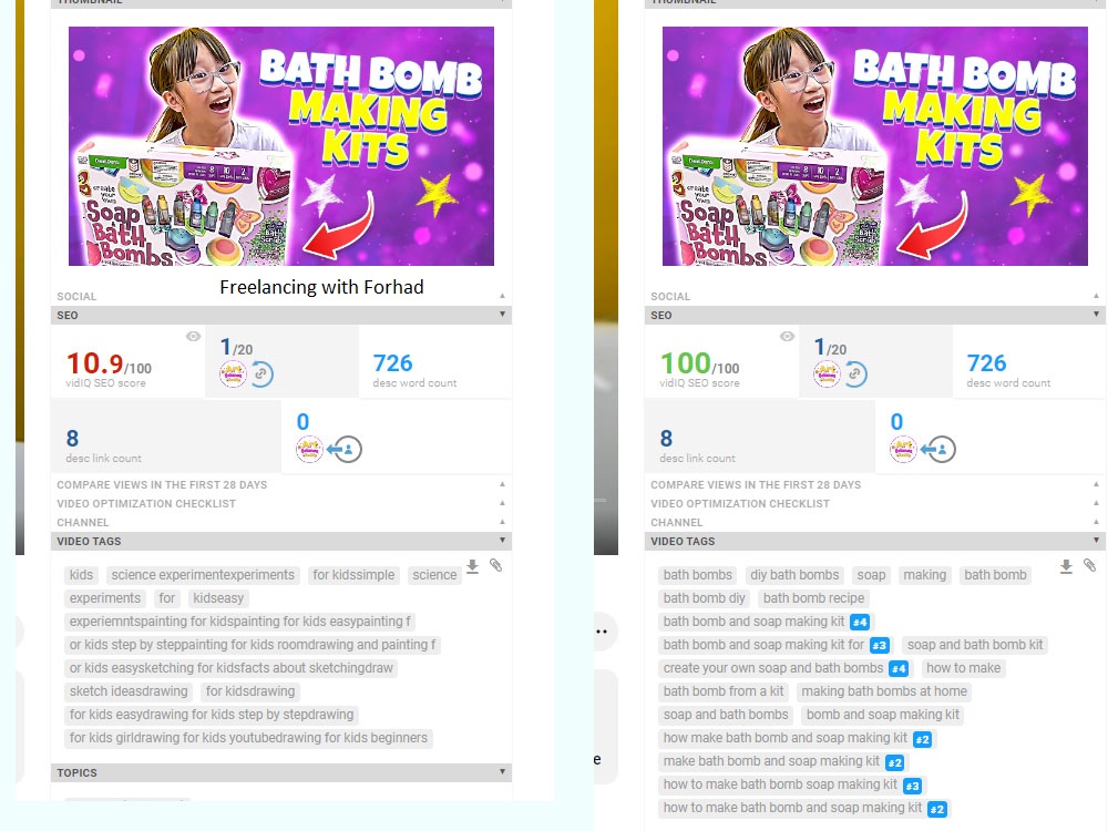 Boost your YouTube presence with these SEO tips

1️⃣ Do keyword research  2️⃣ Create compelling titles 3️⃣ Write detailed descriptions 4️⃣ Use tags &amp; hashtags  5️⃣ Design custom thumbnails  6️⃣ Add closed captions 7️⃣ Engage with audience 8️⃣ Share on social media 🔟 Analyze &amp; optimize