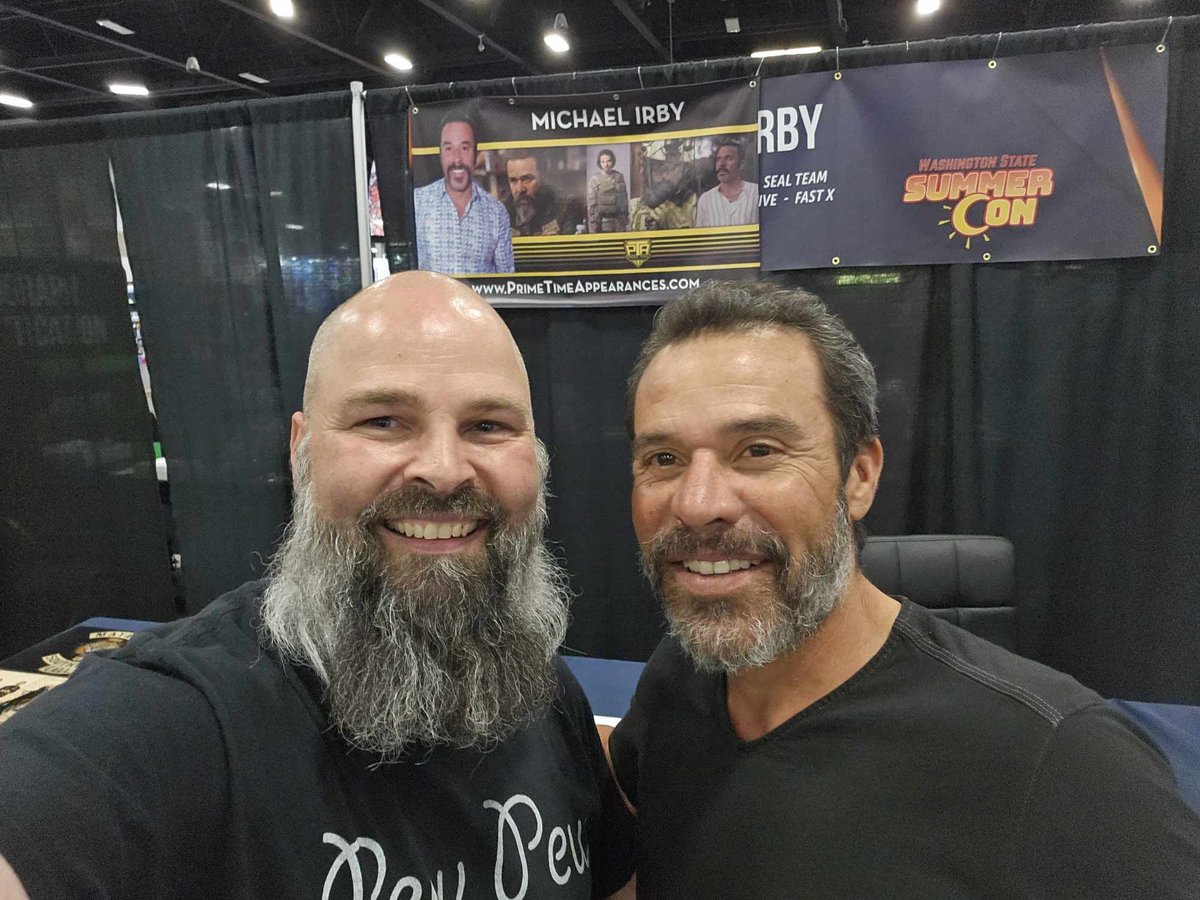 SOA & Media Addicts (@soamediaaddicts) on Twitter photo Here we go <a href="/wasummercon/">Washington State Summer Con</a> !! Up first the amazing <a href="/MichaelIrby/">Michael Irby</a> & #SeanMcSweeney 🥳🥳 #MayansInTheHouse #Mayans #MayansMC #MayansFX
#Barry #BarryHBO #AddictsInWashington 🥳❤️🥰 Here we go <a href="/wasummercon/">Washington State Summer Con</a> !! Up first the amazing <a href="/MichaelIrby/">Michael Irby</a> & #SeanMcSweeney 🥳🥳 #MayansInTheHouse #Mayans #MayansMC #MayansFX
#Barry #BarryHBO #AddictsInWashington 🥳❤️🥰