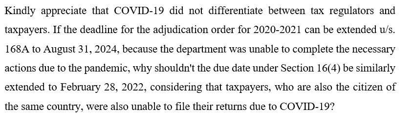 COVID did not differentiate the taxpayers and tax regulators. <a href="/abhishekrajaram/">Abhishek Raja "Ram"</a> <a href="/cbic_india/">CBIC</a>