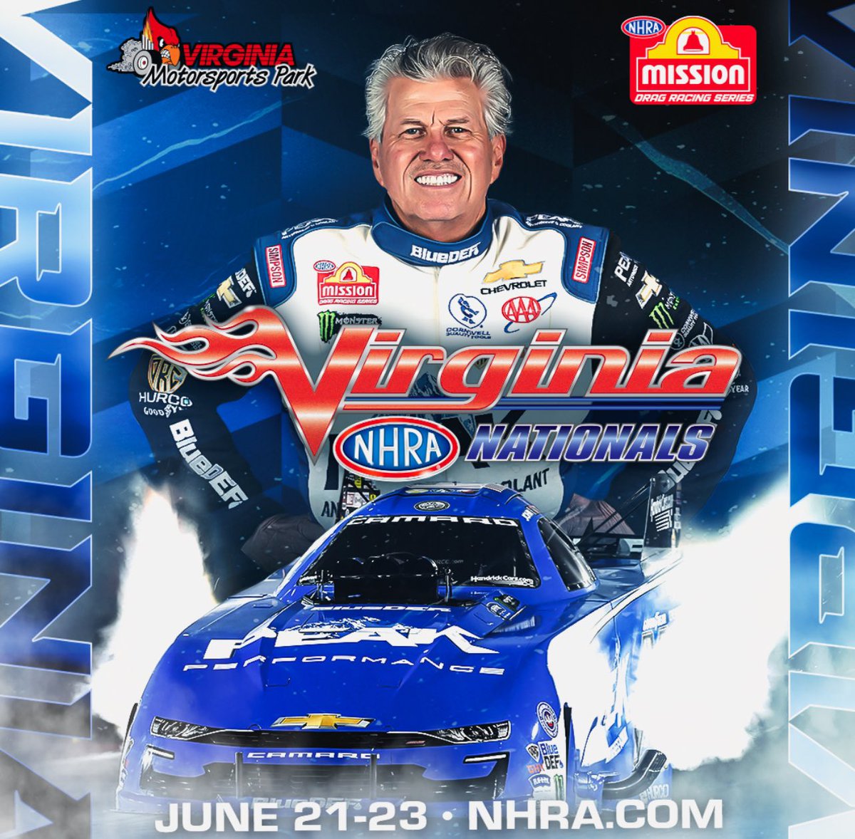 Come out and see us! <a href="/NHRA/">NHRA</a> @PEAK #TeamChevy <a href="/CornwellTools/">Cornwell Tools</a> <a href="/HendrickCars/">Hendrick Automotive Group</a>
