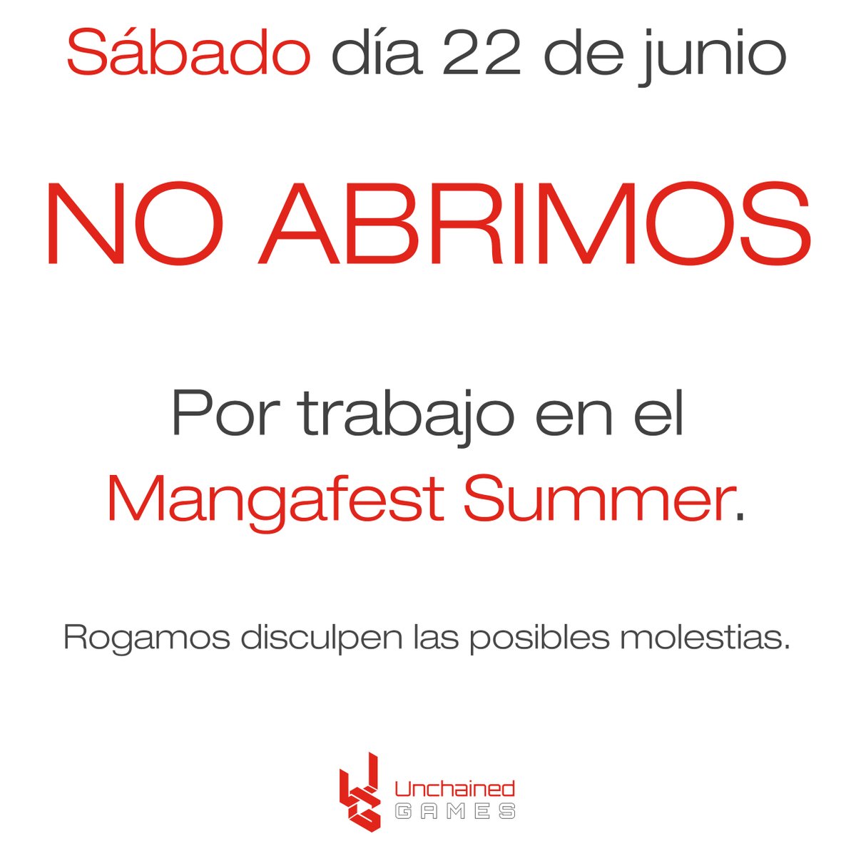 Unchained Games (@unchainedgames_) on Twitter photo 