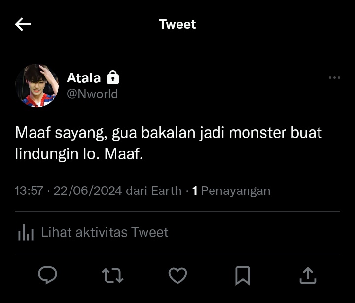 antajriksa's tweet photo. Protect.
— nomin one tweet #atadir https://t.co/Q6tkdA8UER