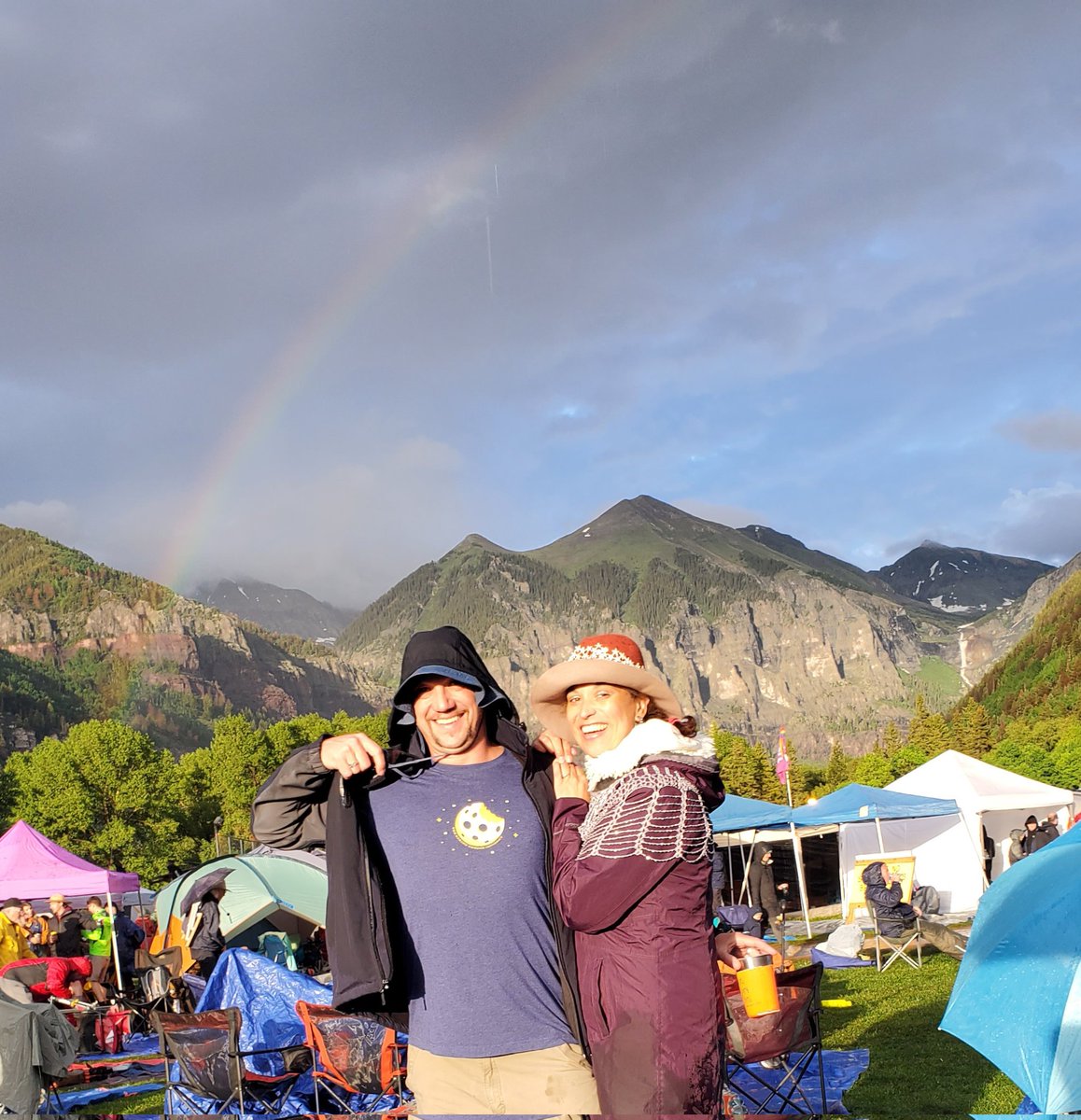 Braving the rain at Telluride Bluegrass. Waiting for Strawberry Moon. Sporting another relic from lockdown, <a href="/SCI_Official/">The String Cheese Incident</a> Fri Nite streams. UW Shirt-Of-The-Day #60...