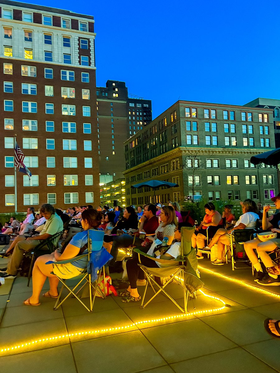 KCLibrary's tweet photo. Thanks to everyone who joined us for our first Off The Wall screening of the summer, Barbie! For #kcLibrary150 weβre showing films with amazing party scenes.
Dazed and Confused - 7/19
Crazy Rich Asians - 8/16
Happy Death Day - 11/13
Learn more at https://t.co/auKEJk9Rcm https://t.co/cXOAacOIDz