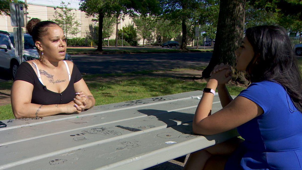 photocorry's tweet photo. Desiree Turner is speaking out after she says she was attacked by a security guard at Randall Childrens Hospital at Legacy Emmauel Wednesday. She says it all started after she was trying to get he daughter.
She was at the hospital to see her nieces new baby. Story #LiveOnK2 @ 11. https://t.co/We8XtCsYkg