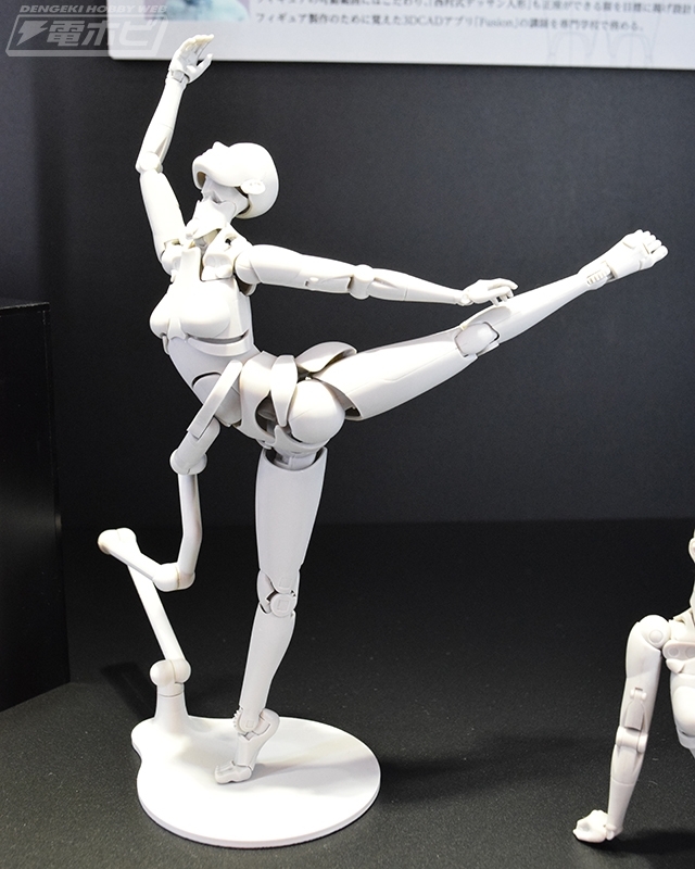 デッサン人形 原型展示 西村式デッサン人形 オリーブさん #スマフェス