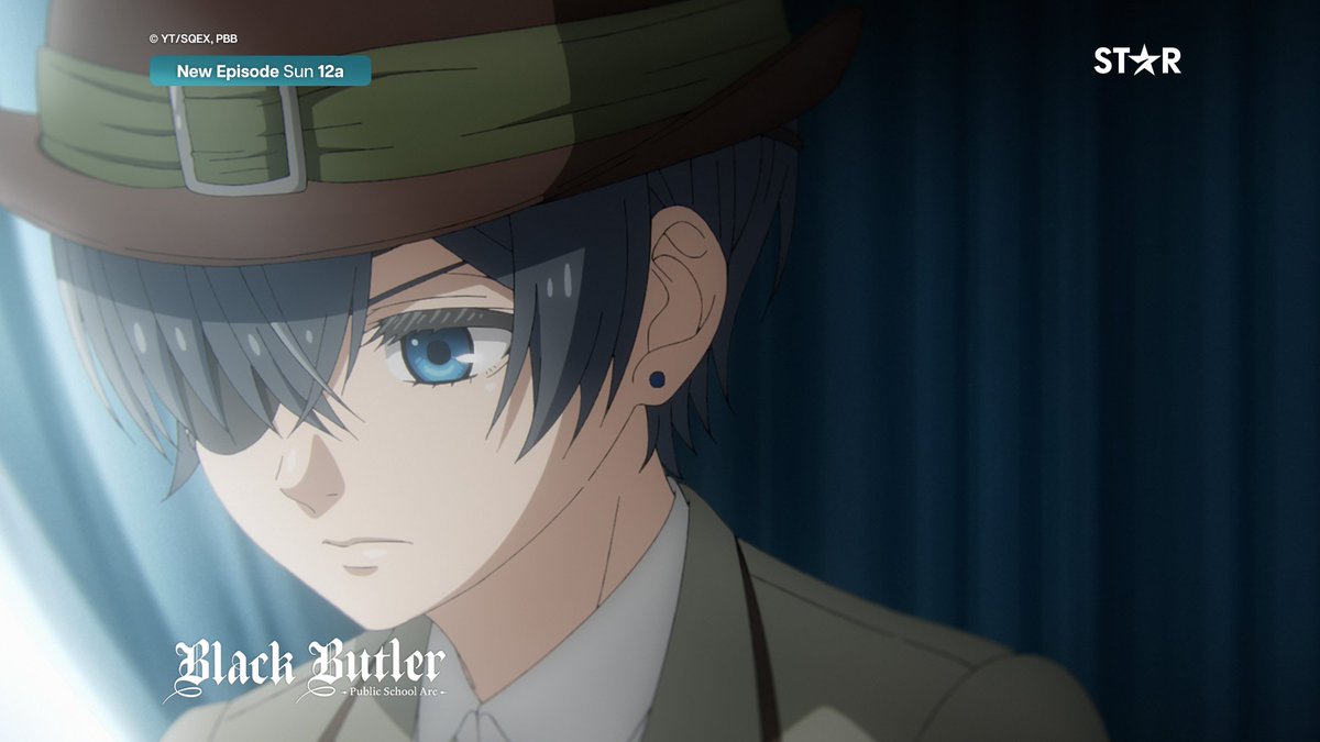 antnetworktv's tweet photo. #EpisodePremiereToday | Black Butler -Public School Arc- | Episode 11
โถ๏ธNew Episode every Sunday | 12a SG/PH | 11p TH/ID
#้ปๅทไบ #BlackButler #StarSpringBazaar #anime https://t.co/v1Mp9pLV20