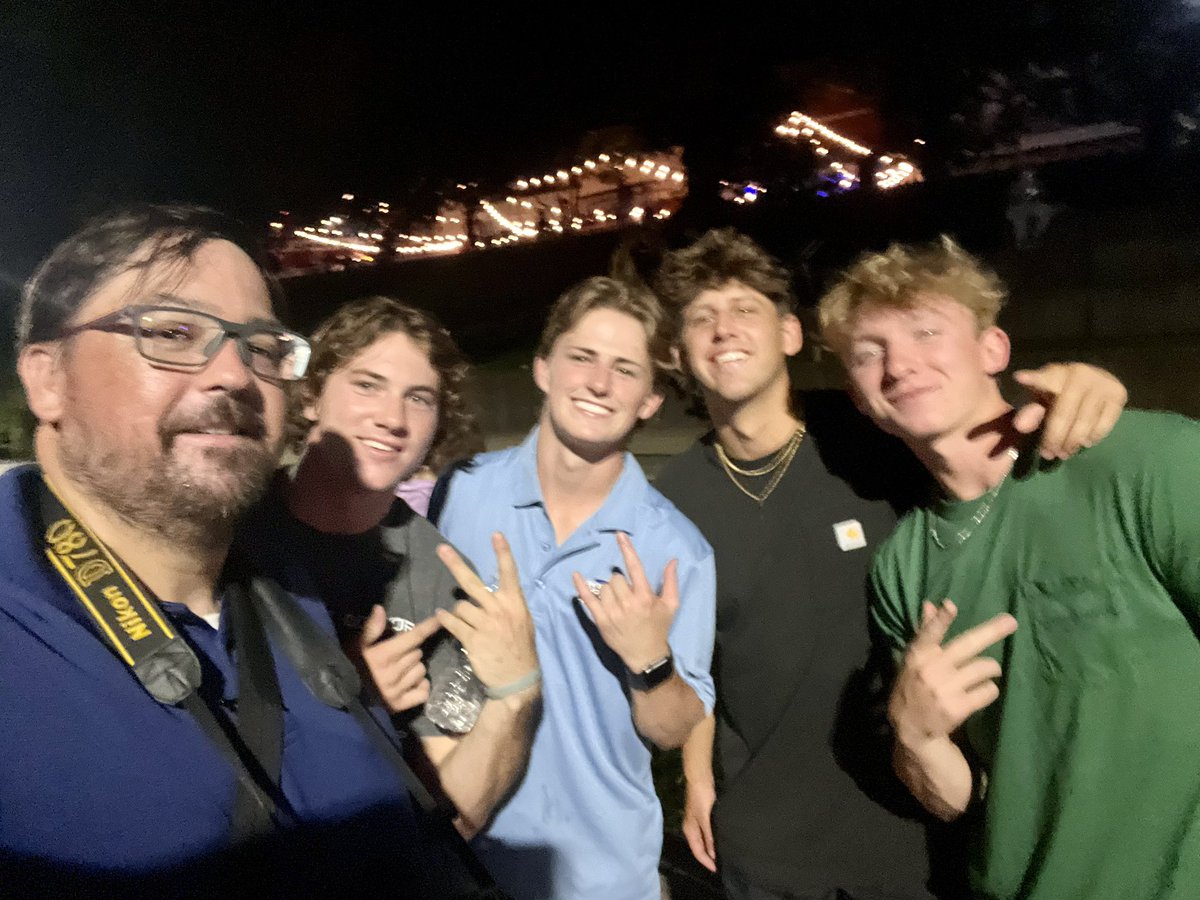 Bret H. McCormick (@b_hoss_mac) on Twitter photo I ran into some St. Mary’s GOATs tonight on the Natchitoches riverfront at the <a href="/LaSportsHall/">Louisiana Sports HOF</a>’s Rockin’ River Fest. Some of my favorites I’ve covered! Here’s wishing them all good luck as they head out — or back out — in different directions for their future. #cenlapreps I ran into some St. Mary’s GOATs tonight on the Natchitoches riverfront at the <a href="/LaSportsHall/">Louisiana Sports HOF</a>’s Rockin’ River Fest. Some of my favorites I’ve covered! Here’s wishing them all good luck as they head out — or back out — in different directions for their future. #cenlapreps