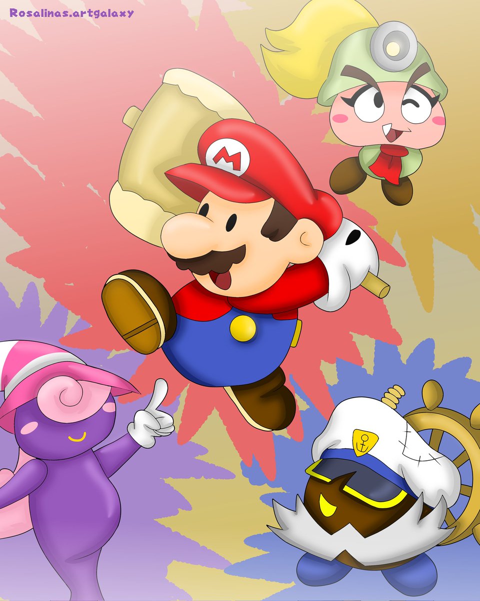 RosaArtGalaxy's tweet photo. Paper Mario TTYDβ
Yes I took a little break, but also I finished Paper Mario TTYD recently, so I decided to draw some of the partners! I'll admit the game was really good!
#digitalart #fanart #nintendo #nintendoart #papermario #papermariottyd #mario #goombella #vivian #bobbery https://t.co/jPPxev0LuV