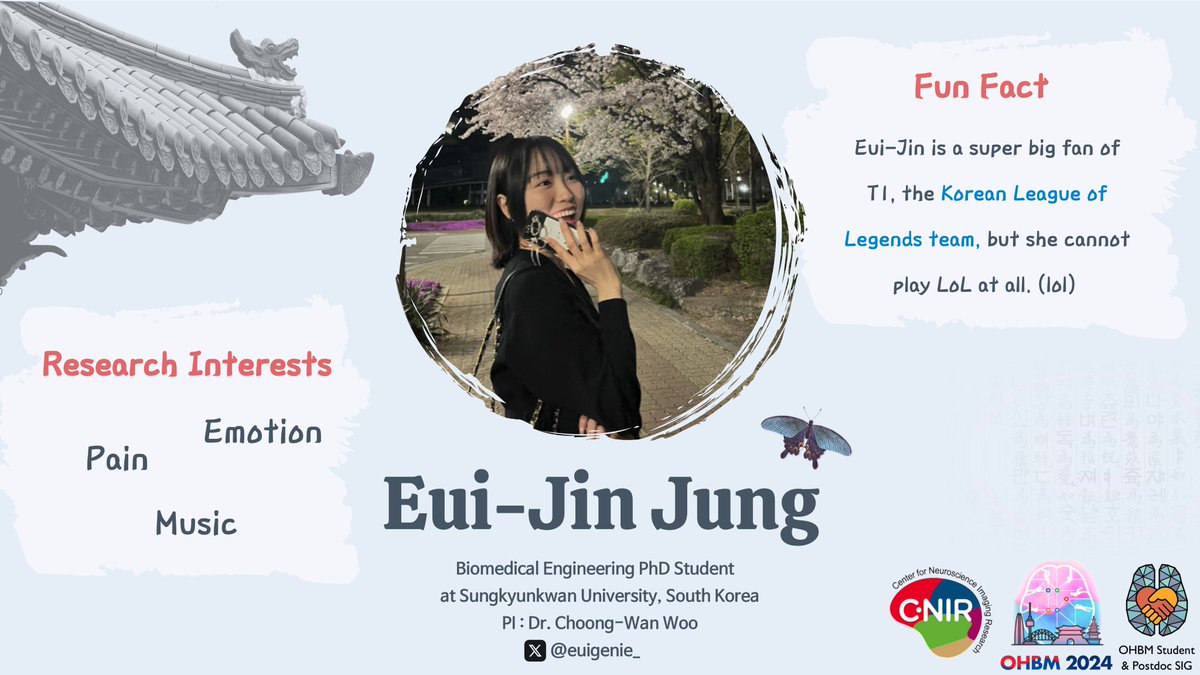 OHBM_Trainees's tweet photo. Thank you to Jayoon Choi, Hyunhoe An, Jiun Choi @chloejchoi, Eui-Jin Jung @euigenie_.... 2/4 https://t.co/vce55ALwun