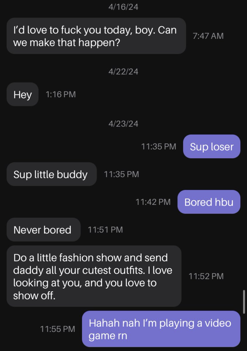 iFightForKids's tweet image. These are some of the text messages between Michael Knaapen (Leader of LGBTQ Dems of Maryland) and a 14-year-old boy.