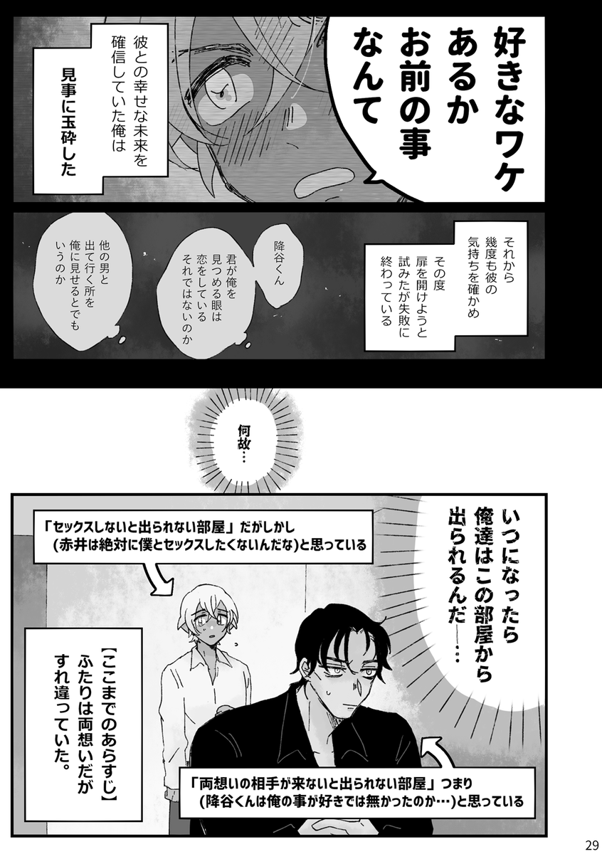 赤安新刊🥂
サンプル③
※ページとびます 