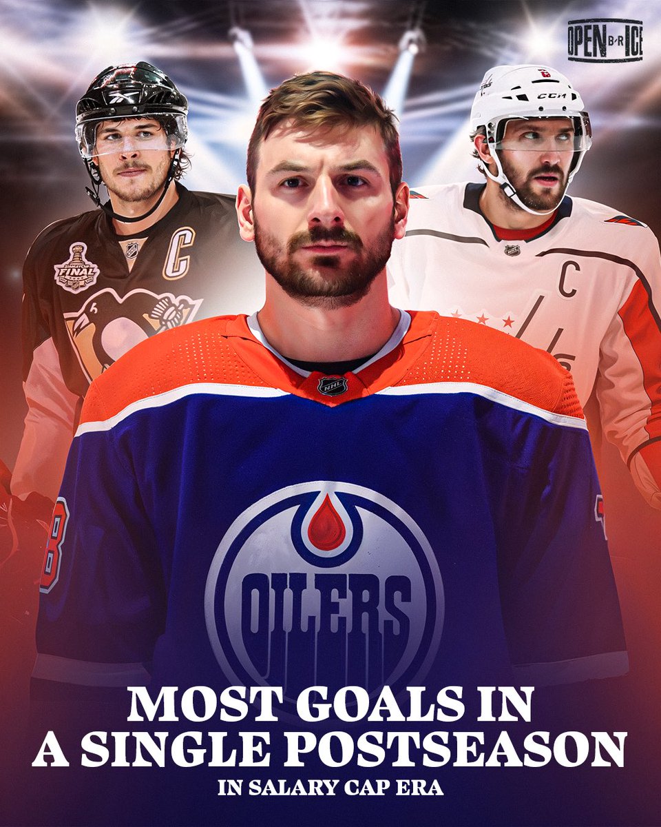 Zach Hyman now has the MOST (16) goals in a single postseason during the salary cap era 🚨

WHAT A RUN 🔥