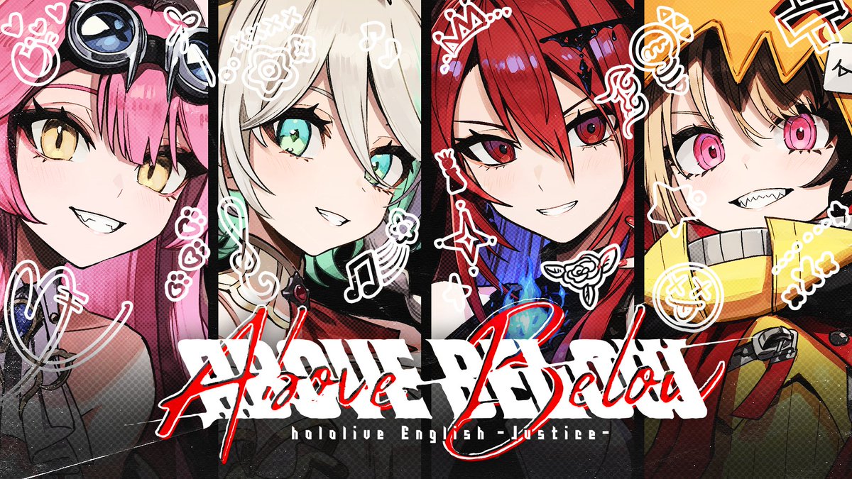 hololive_En's tweet image. #holoJustice's
   Debut Song🎶

The MV of hololive English -Justice-'s debut song is up now! 🙌

🎧"ABOVE BELOW" Official MV

▶YouTube URL
youtu.be/ilLEj-SCCn8