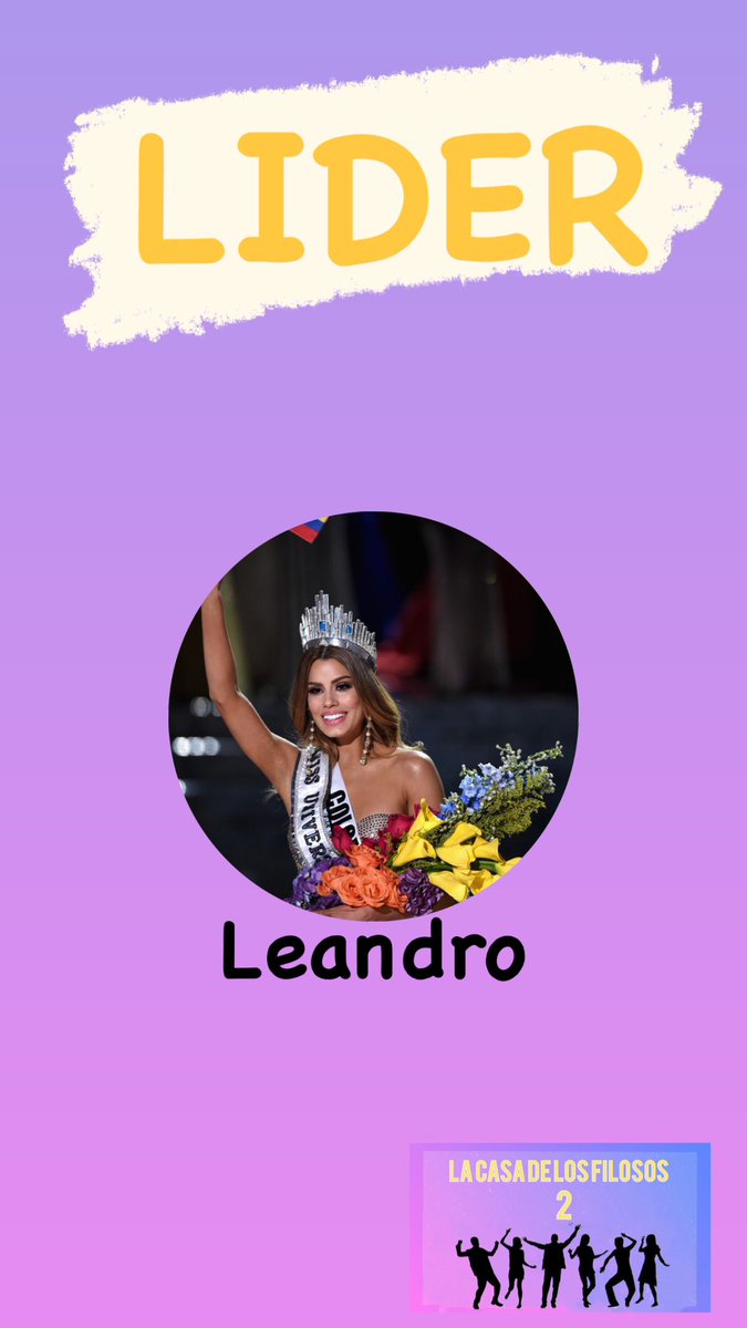 SoyLobaAuuuu's tweet image. Felicidades Leandro eres el líder y tienes inmunidad para la próxima nominación. 
Y podrás salvar a un nominado que esté en placa. #LCDLFilosos2