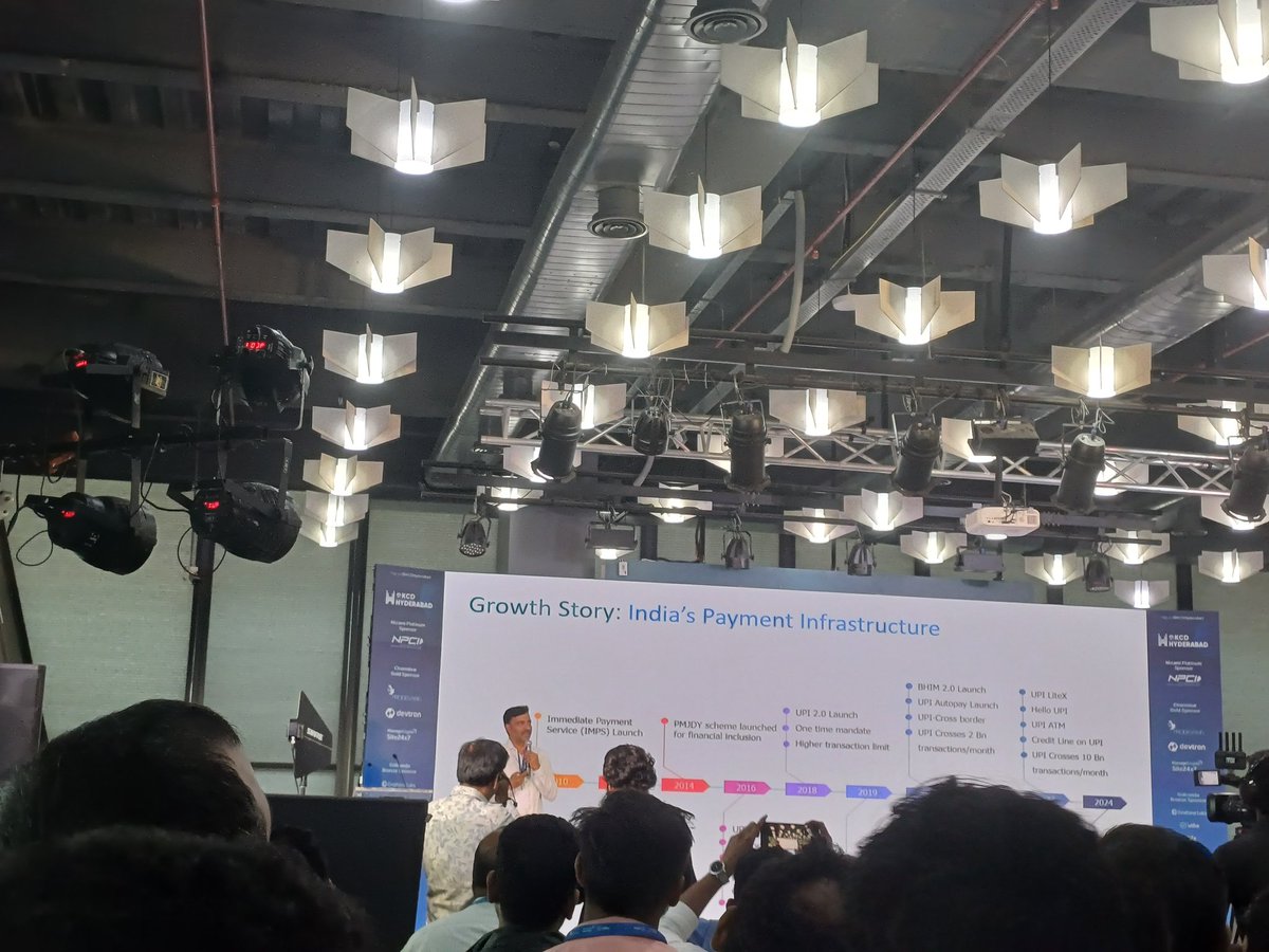 MANIDEEP009's tweet photo. NPCI keynote 
@kcdhyderabad https://t.co/TGXr20ywjq