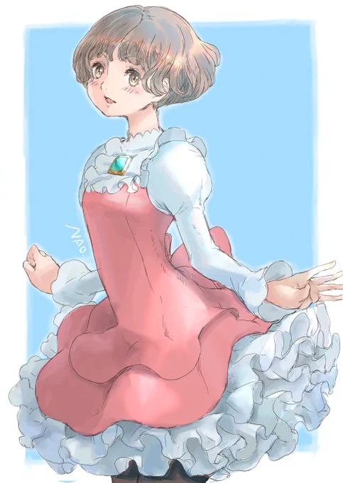 前に描いたターンエーガンダムのソシエ 