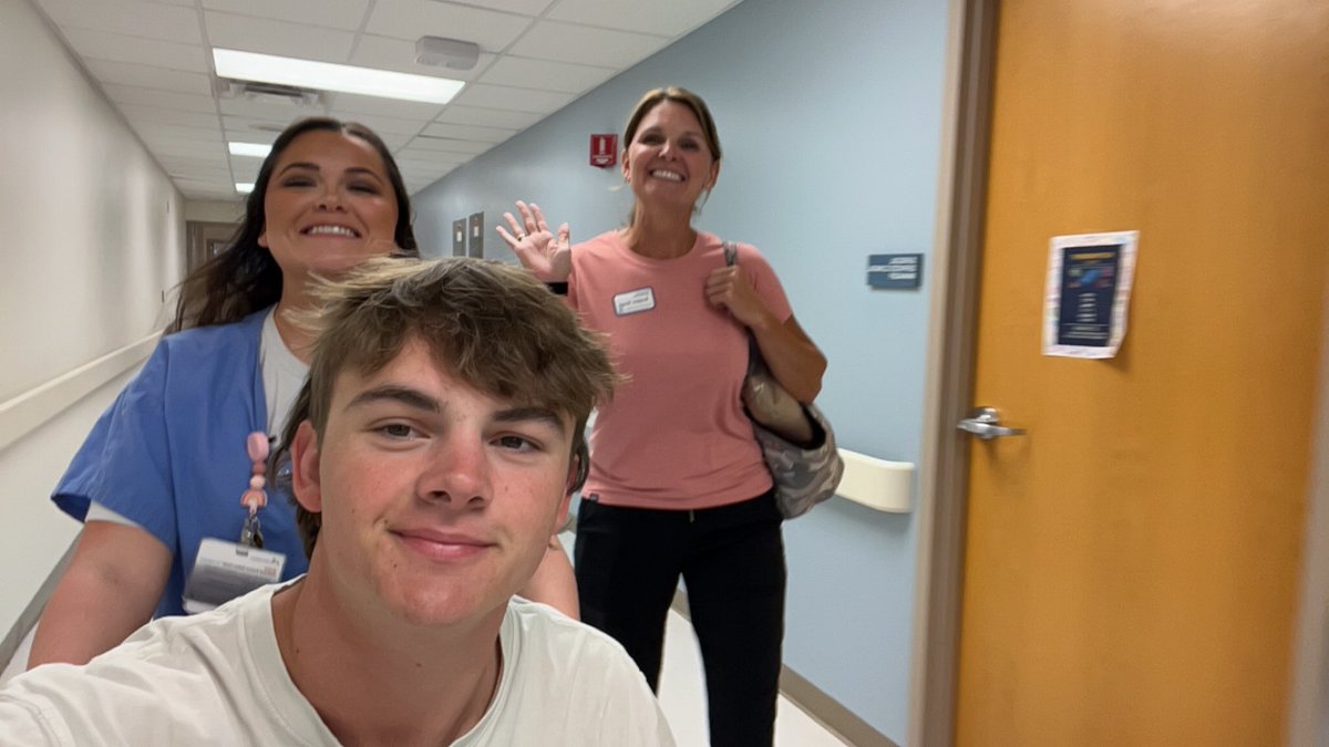 Surgery #4 in less than a year and a half. I tore my meniscus first day after being released to running.Lots of times people wonder why things like this happen, but I’ve personally never wondered why.God has a plan for me and I know he’s in control. I’ll be back soon🤘John 13:7❤️