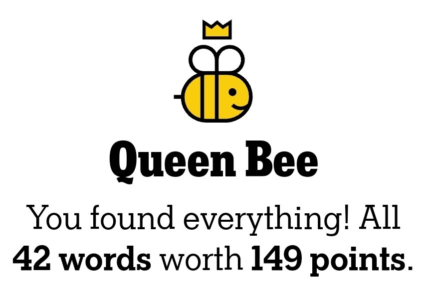 TomBerwick2's tweet image. FRI:  we are really tired of #noteworthy like the G5 included AGAIN!  @NYTGames #SpellingBee #Nytspellingbee