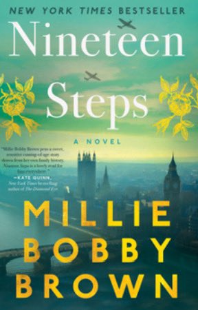 HuskiesLuv's tweet photo. @TTMusicChallen1 @WendydarlingT Nineteen Steps by Millie Bobby Brown #TTBookChallenge https://t.co/JfGBQG07Fn