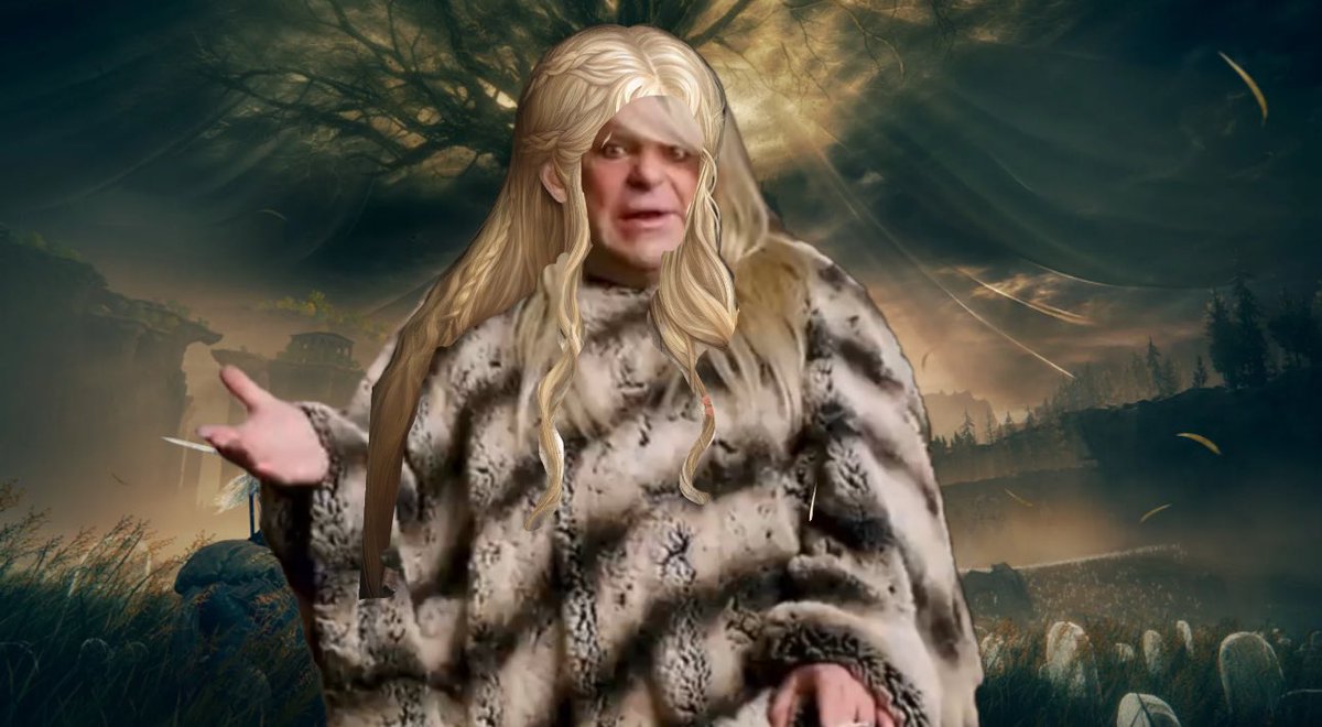 We move to the Lands Between. My father gets a job at The Erdtree my mother Marika works there she’s Golden Order believe it or not. She went from Numen to Golden Order. Yknow meanwhile we’re from The Shadow Realm. My fathers doing coke, my mother thinks she’s The Greater Will