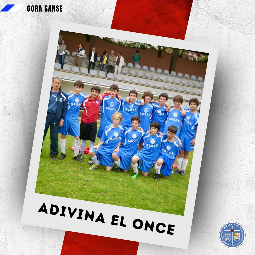 Adivina el 1️⃣1️⃣ 🎯

🤔 ¿Sabrías decirnos la alineación, categoría y temporada de esta alineación?

#GoraSANSE