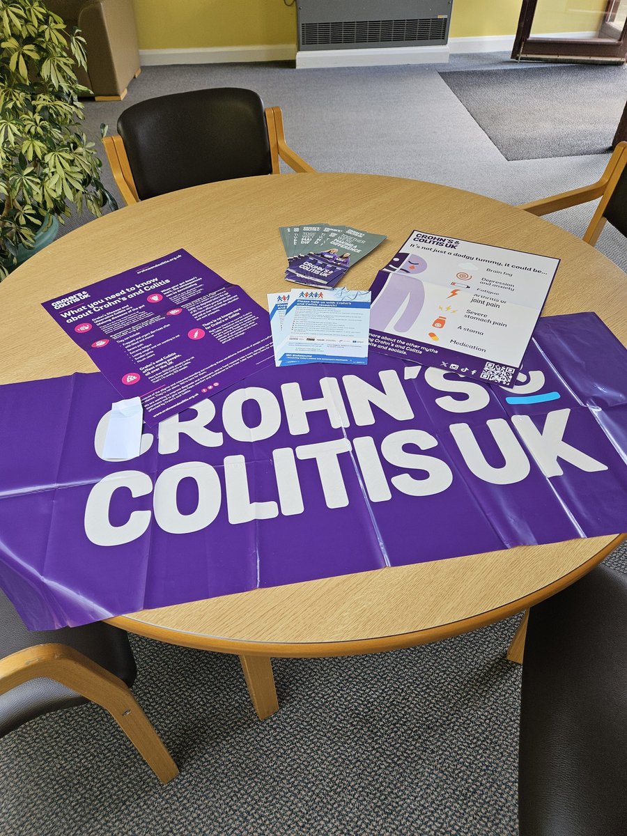 KathrynPhillis1's tweet image. Here's goes! @royalhospital CRH first North Derbyshire IBD cuppa, cake and chat event 🍥☕️🫖💜 Years in the making, but the trial we hope will be the start of a great thing. Huge thanks to those who have mare it possible 💜 @CrohnsColitisUK @TracyAllenDCHS #IBD #IBDnurse #IBDcare