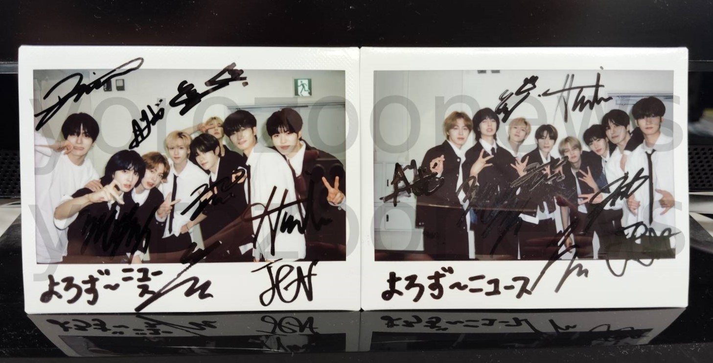 ベクスン 直筆サイン ポラロイド