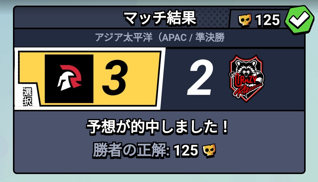 これいい試合だったわ
全体的にRVLのピックが良かった
ミルクレオの終盤アンジェロがかなり活躍してたけど勝負の別れ目はサッカーでのshuのバズ無双のように見えた
あそこで1-1になったのはデカかった