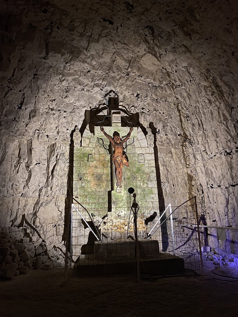 MHSHistory1's tweet photo. Interesting and thought provoking trip to the underground city at Naours. A fun time at the play area afterwards too!! https://t.co/Ub9mZkIgEy