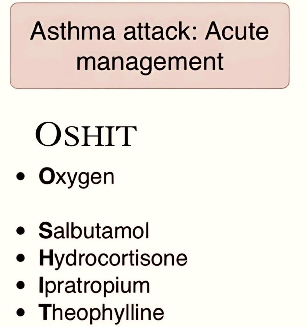 DrPharmDMDTh's tweet image. Asthma attack: Acute management