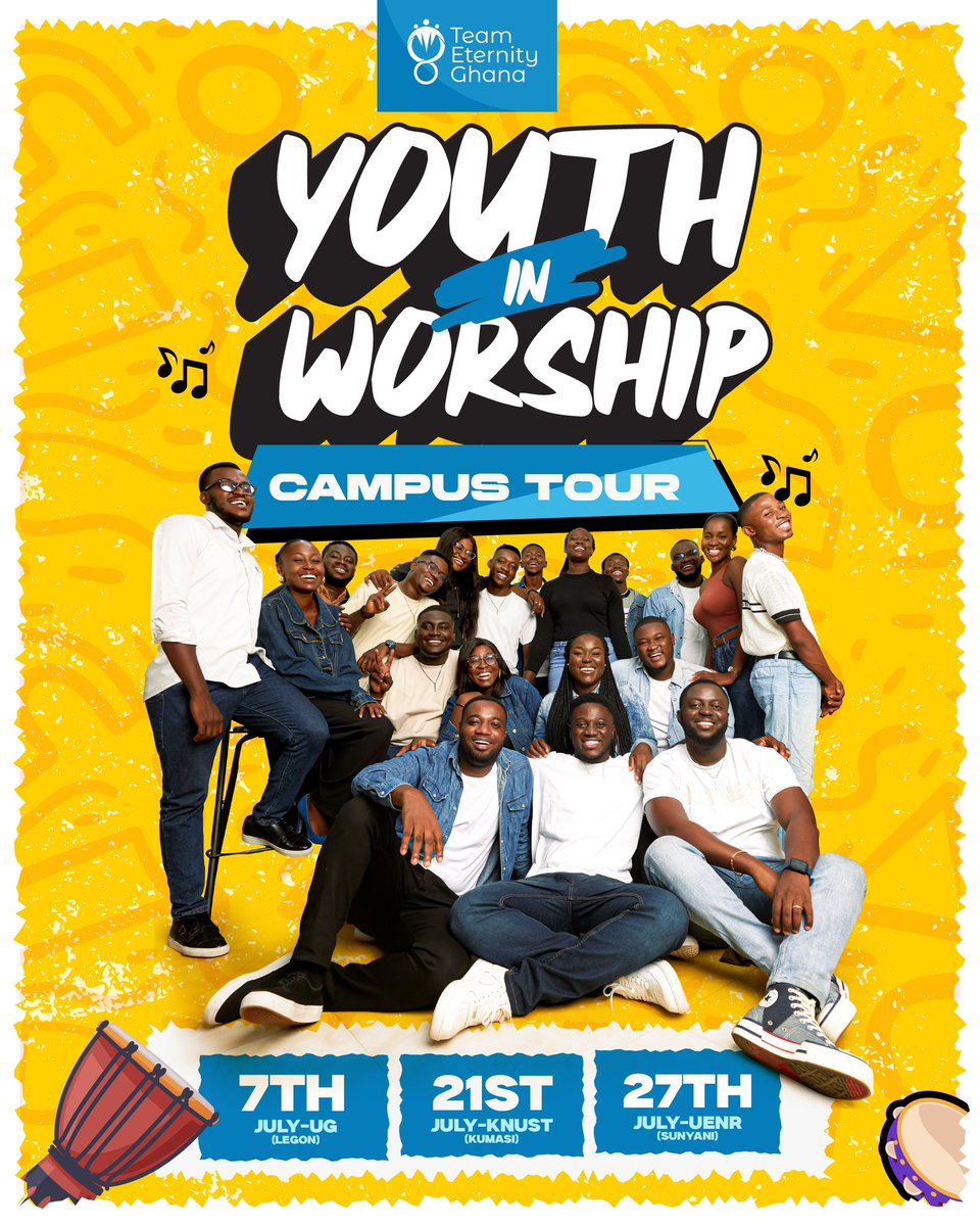 🚂AND THE JESUS TRAIN HAS TAKEN OFF!!!

📍 Accra, Kumasi, Sunyani; ARE YOU READY???

📍We’ll be live in Accra on the 7th, in Kumasi on the 21st and in Sunyani on the 27th of JULY!

📍 THE JESUS TRAIN IS HITTING YOUR CITY! DON’T MISS IT!🚂

#CampusTour #JesusTrain #TestimonySeason