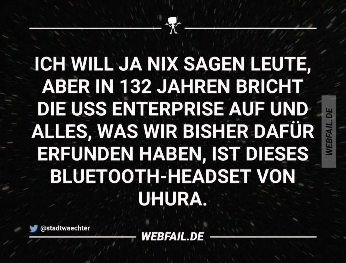 Guten Morgen…