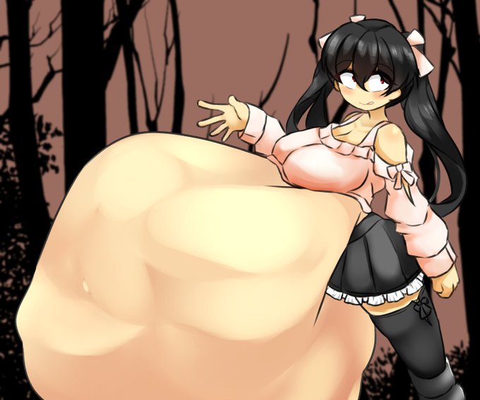 黒いのって典型的地雷系女子だよね…と思ったので一枚
捕食中差分: https://t.co/9sp0Zc9eSZ 