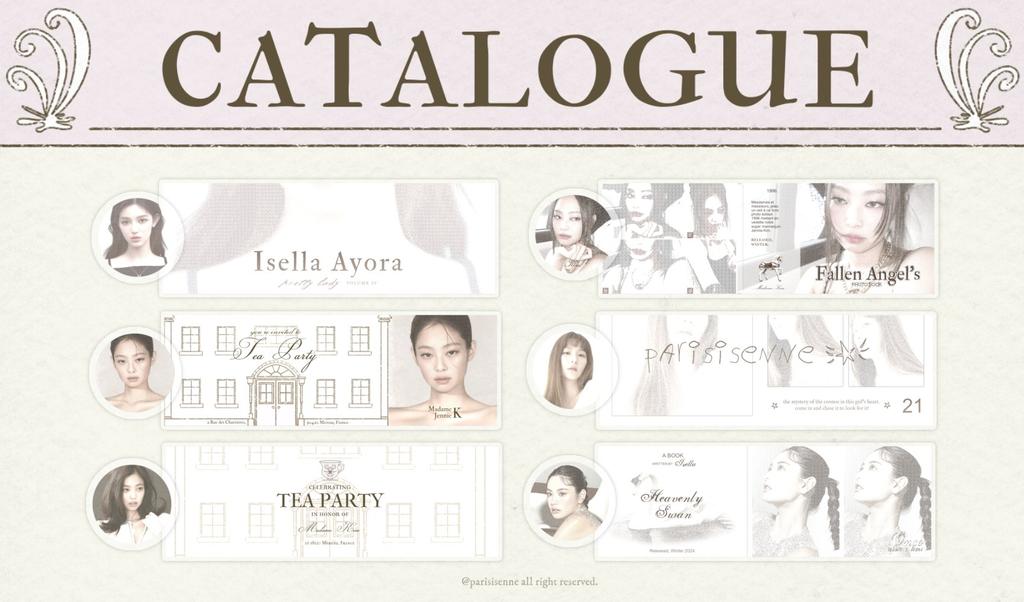 parisisenne's tweet image. Repost would be very appreciated 🤍

﹙🦢 ࣪ ⊹ ֶָ OPEN﹚ Halooo! Hari ini aku open untuk semua catalogue by request di bawah ini yaaa. Price start from 3.5k-12k. Bisa check pinned ku untuk form dan detail lainnyaa ♡

#zonauang