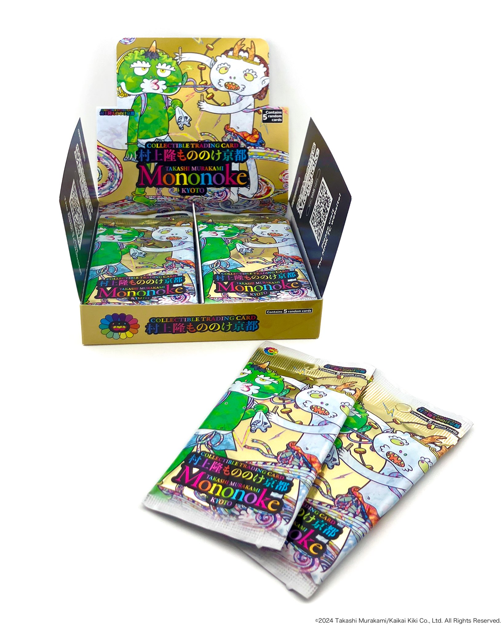 村上隆 もののけ 京都 Collectible Trading Card(BOX)日本語版 村上隆 もののけ 京都 Collectible Trading Card(BOX)日本語版