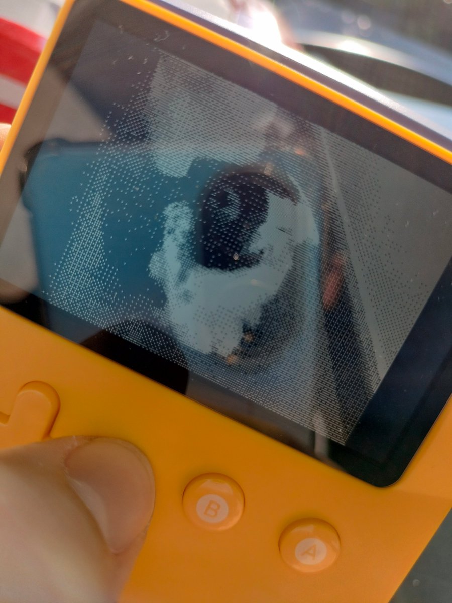 I tried Deep Space Dapper Squad by <a href="/thomas_franque/">Tomás Franco</a>, a portuguese developer, for the <a href="/playdate/">Playdate</a>!  Pretty fun space invaders roguelite! There's a cute bunny in the credits 🥹

🇵🇹 Experimentei o Deep Space Dapper Squad por um criador português, Tomás Franco, para o Playdate!