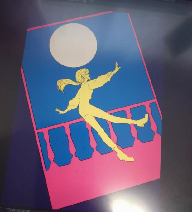 修正版ついでに過程 クリスタにしてから絵を描くのがすごくやりやすくなったんだけど 一個一個のツールがどうとかよりも疲れてきた頃に一旦全体イメージのレイヤー作って終着点想像しながら描けるところが大きい気がする よくもう無理…ってなってたので