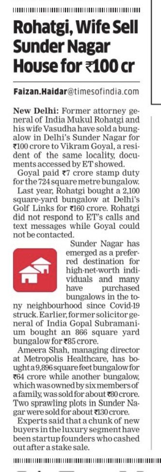 FaiHaider's tweet photo. A chunk of new buyers in the #luxury segment have been #startup founders who cashed out after a stake sale. The homes bought by them are mostly located in #Mumbai, #Goa, #Alibaug and posh #Delhi localities such as #JorBagh, #SunderNagar and #GolfLinks.

https://t.co/7AfIM02ZWT https://t.co/Bvp6RW6BKY
