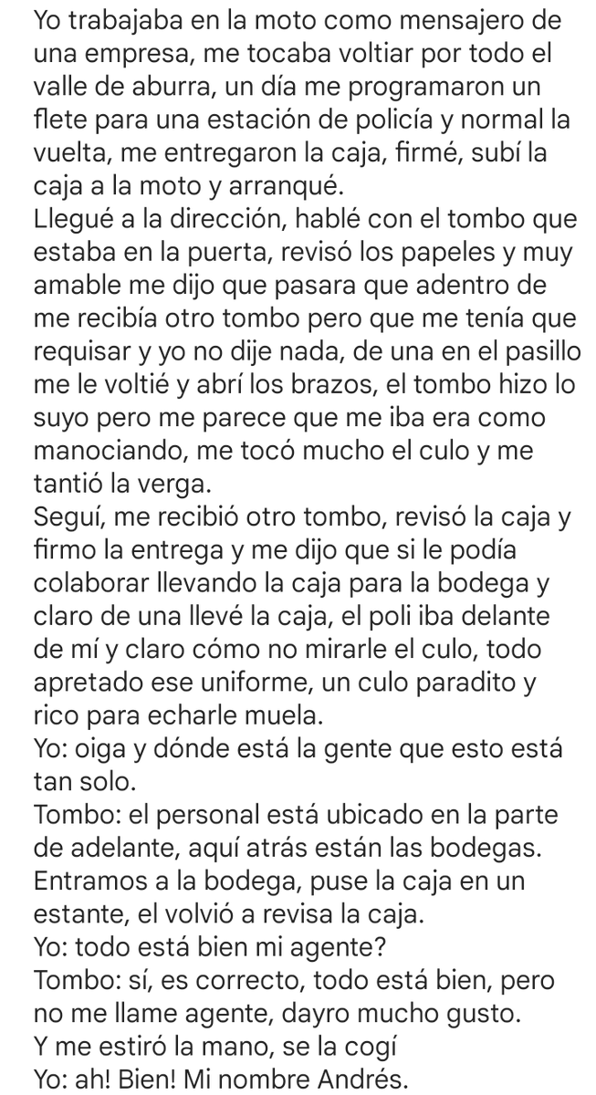 relatoscal's tweet image. Like y RT para más.

Los policías de la estación 
#morbo #hot #paja