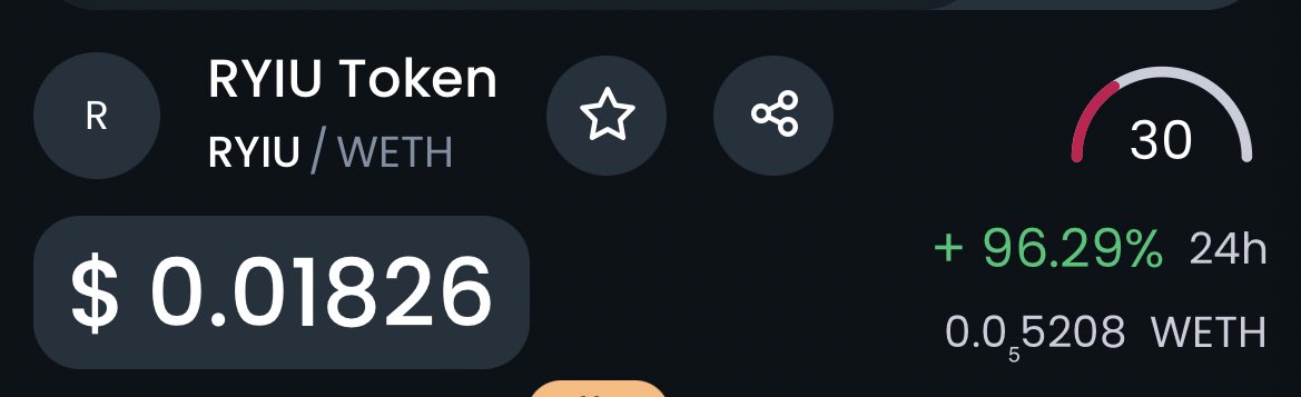 RyiuUpdate's tweet image. That quick discount has been Eaten up!!🔥🔥

Here’s your chance to come in!🫵
Road to 30cents!!

#Ryiunity #base #basedAf